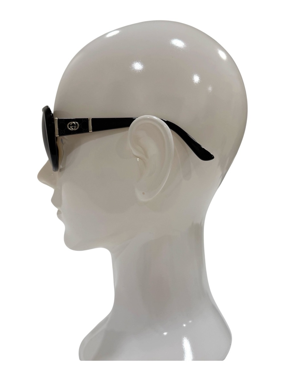 VTG y2k Gucci Black & Gold Oversized Gradient Lens Sunglasses - Picture 5 of 5
